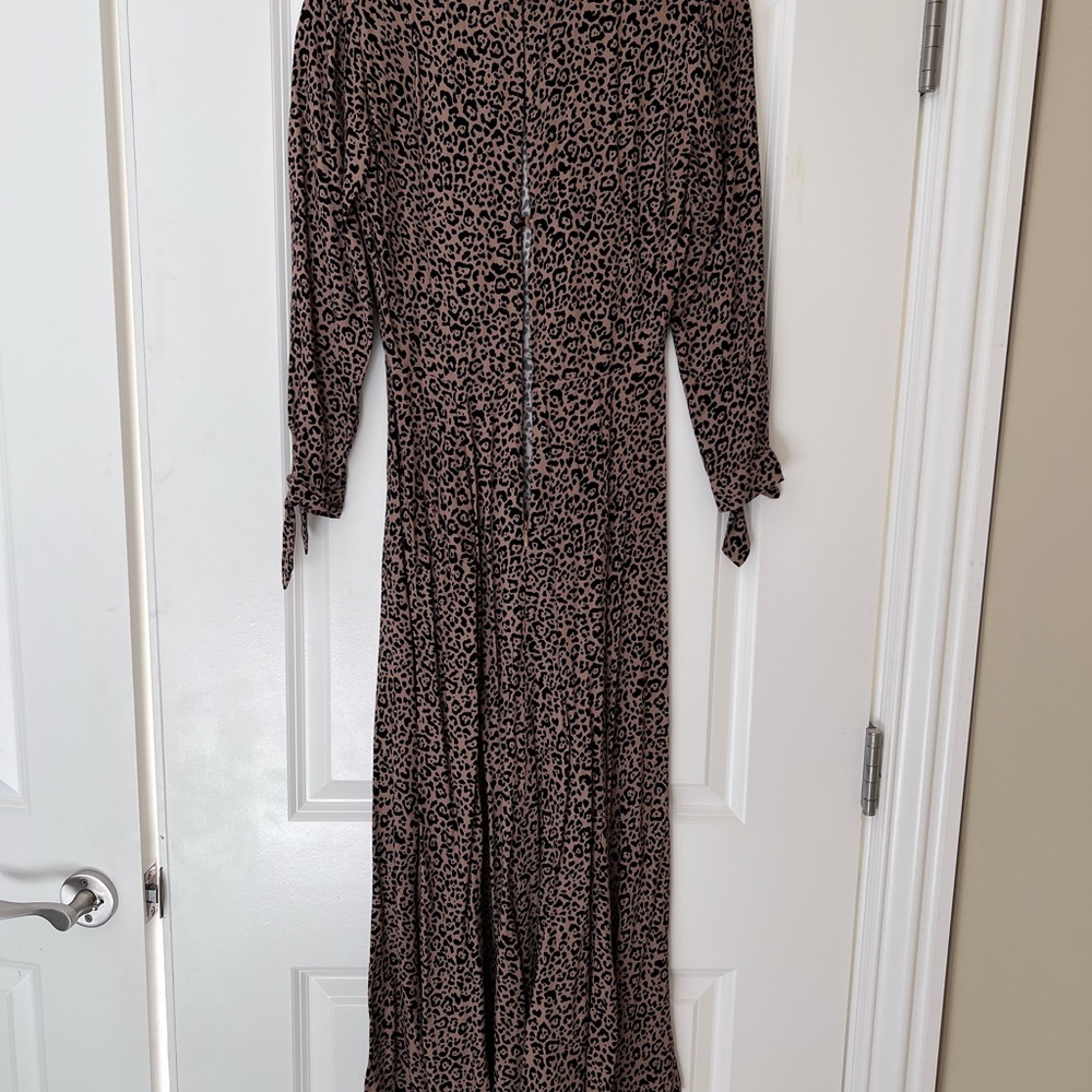 Reformation Leopard Dress Size 0 Excellent Condition